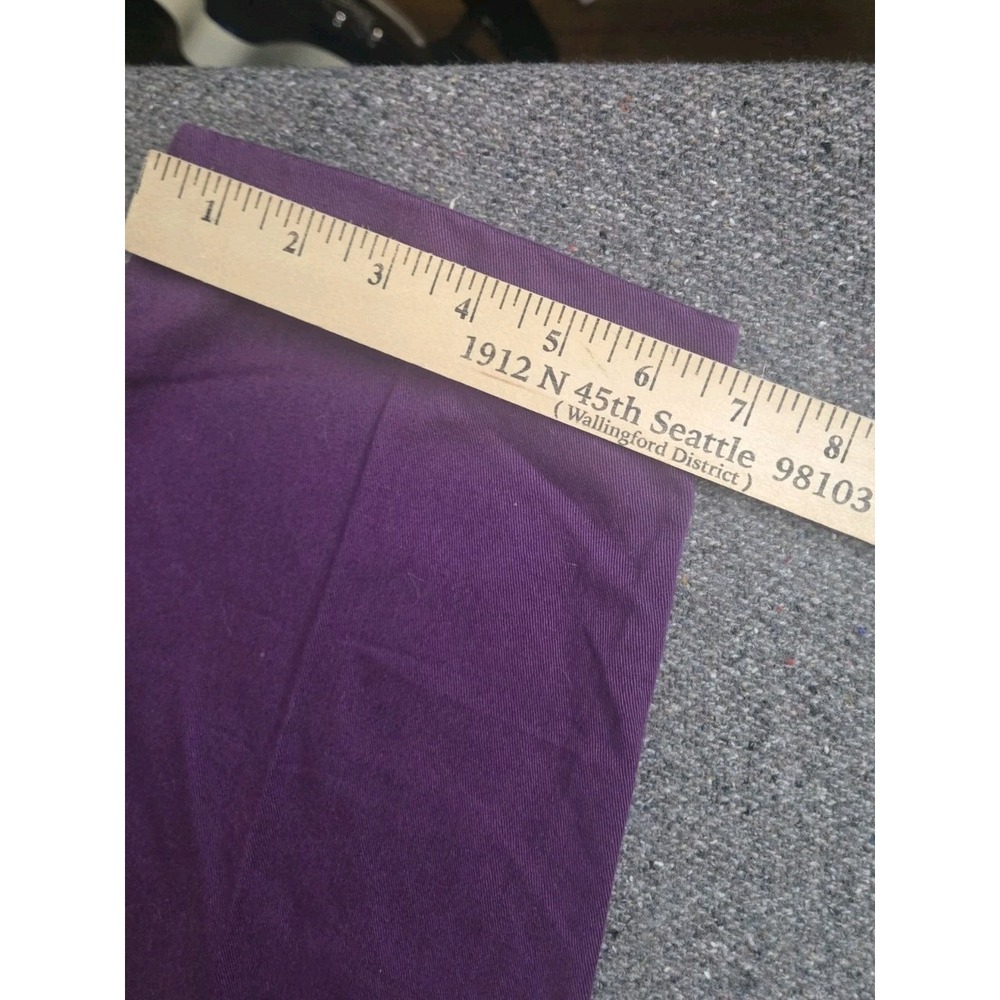 Vintage 80s Ladies Essentials Sport Loafers Size 12 Purple Capri Pants Boho Boat - Picture 5 of 9